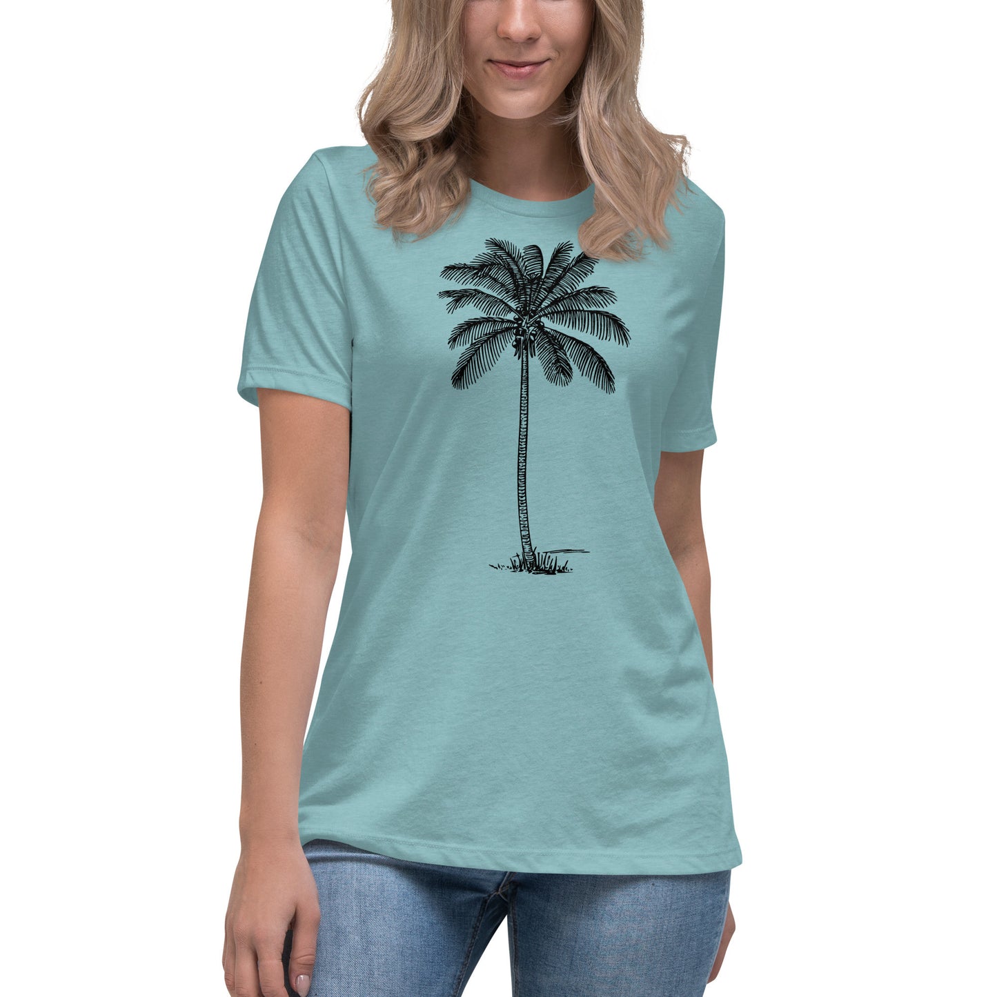 Coco Palm Women's Relaxed T-Shirt-8