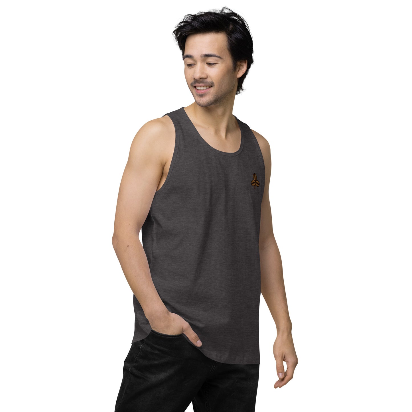 Coffee Clover Men’s Tank Top-6