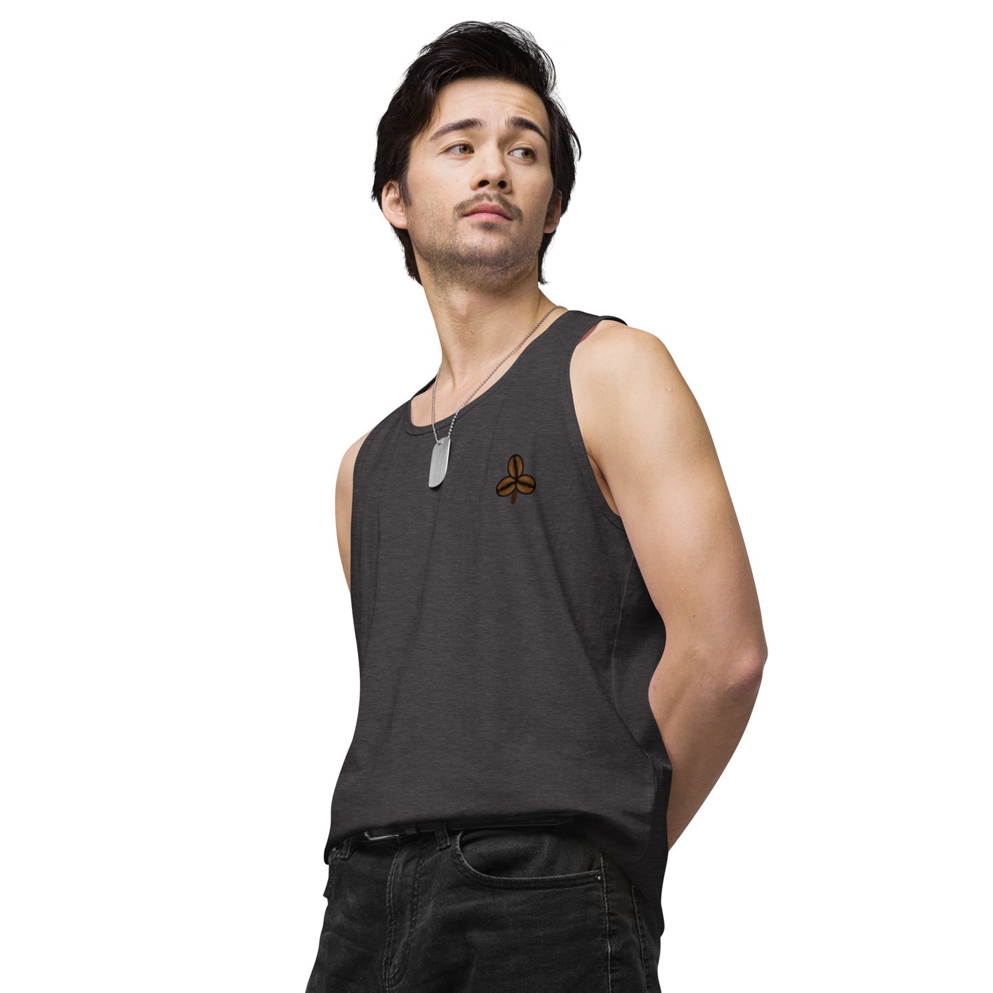 Coffee Clover Men’s Tank Top-7