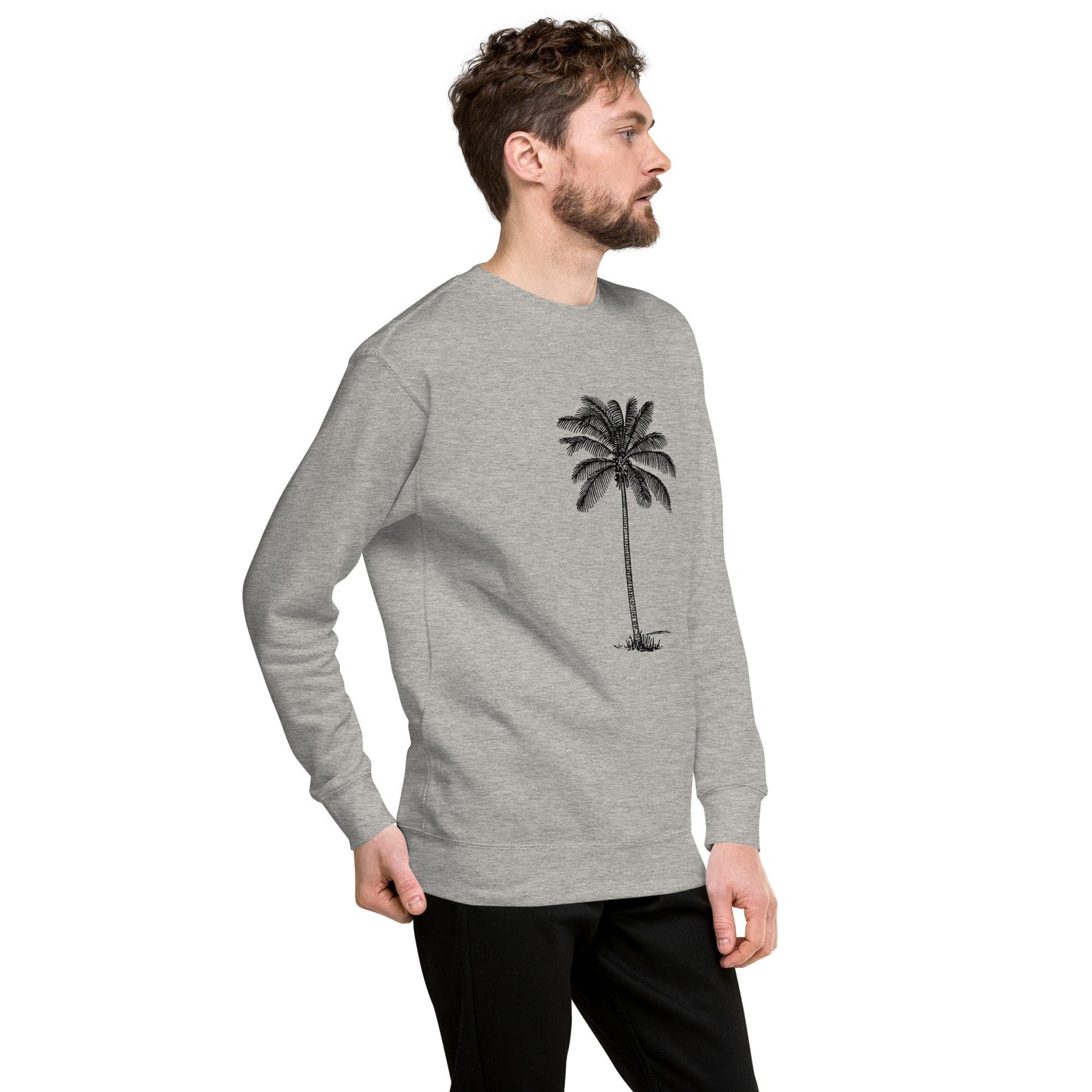 Coco Palm Unisex Premium Sweatshirt-3