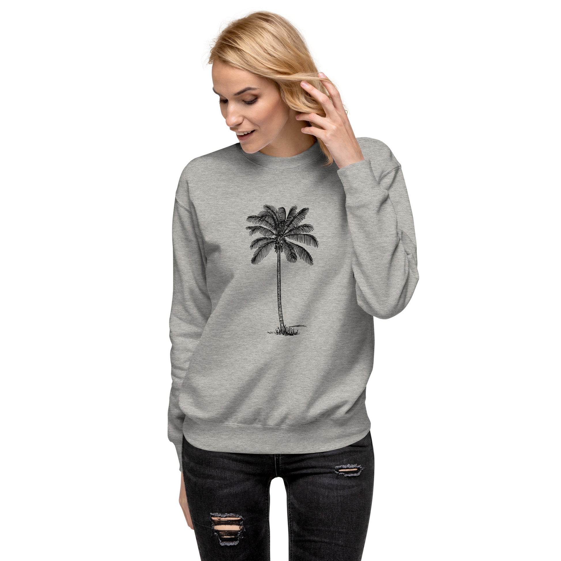 Coco Palm Unisex Premium Sweatshirt-4