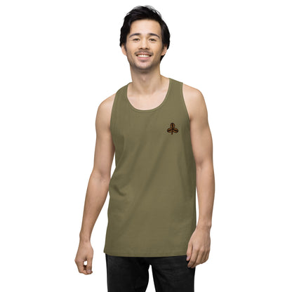 Coffee Clover Men’s Tank Top-17