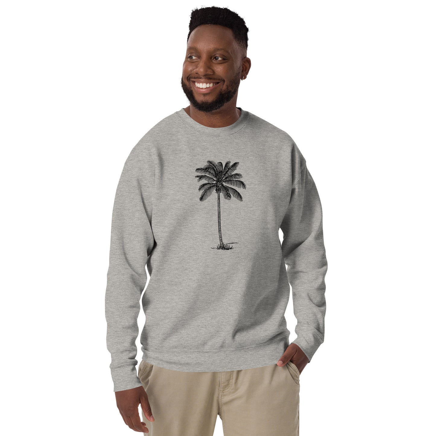 Coco Palm Unisex Premium Sweatshirt-1