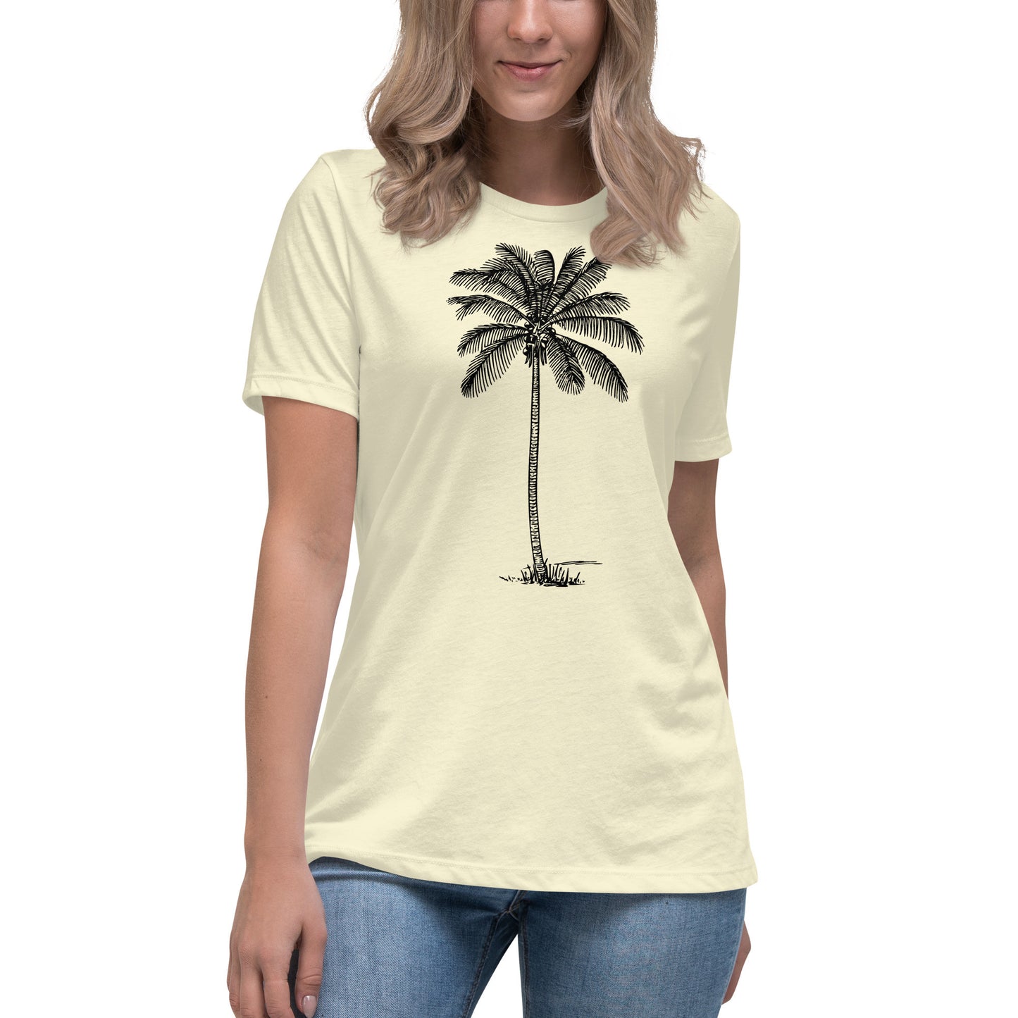 Coco Palm Women's Relaxed T-Shirt-0