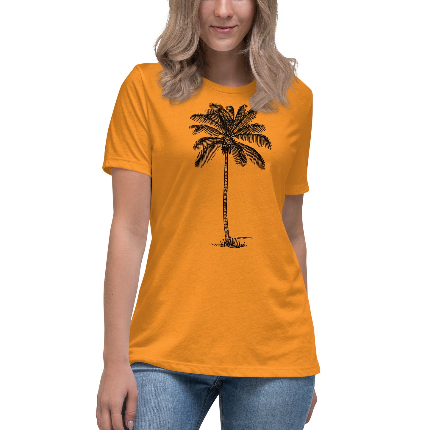 Coco Palm Women's Relaxed T-Shirt-7