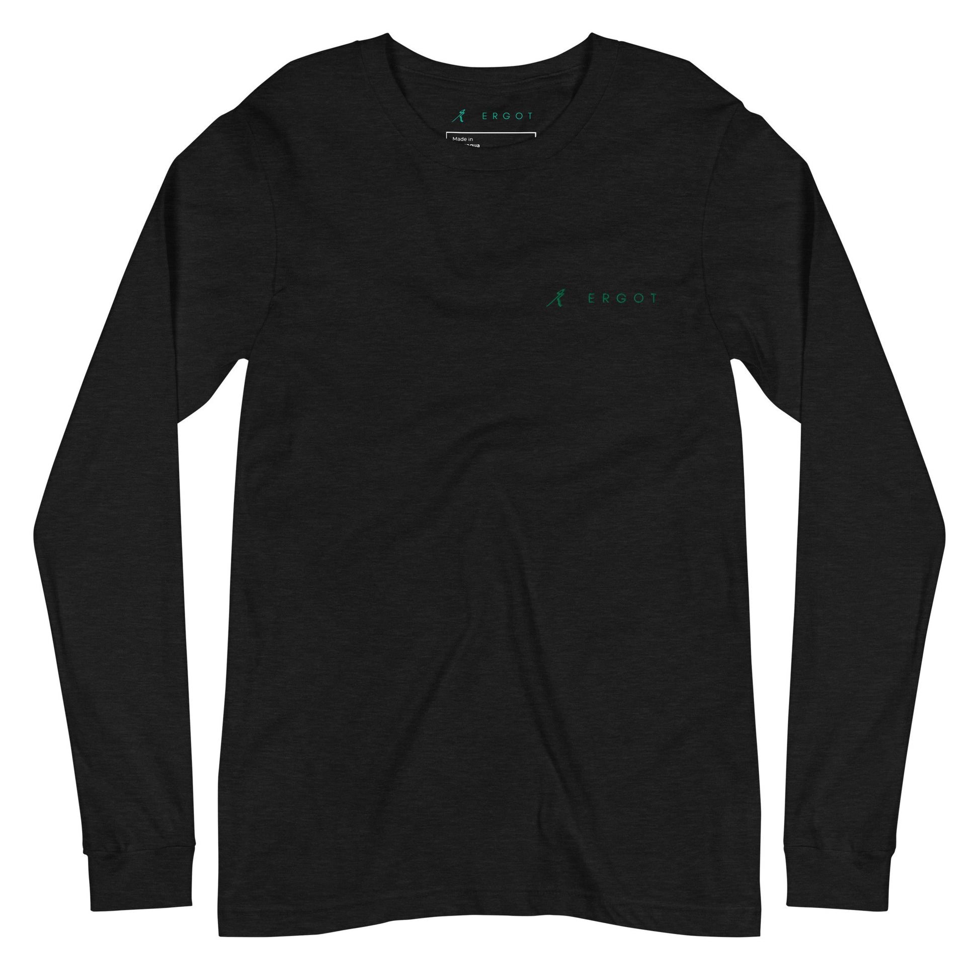 Ergot Embroidered Logo Unisex Long Sleeve Tee-2