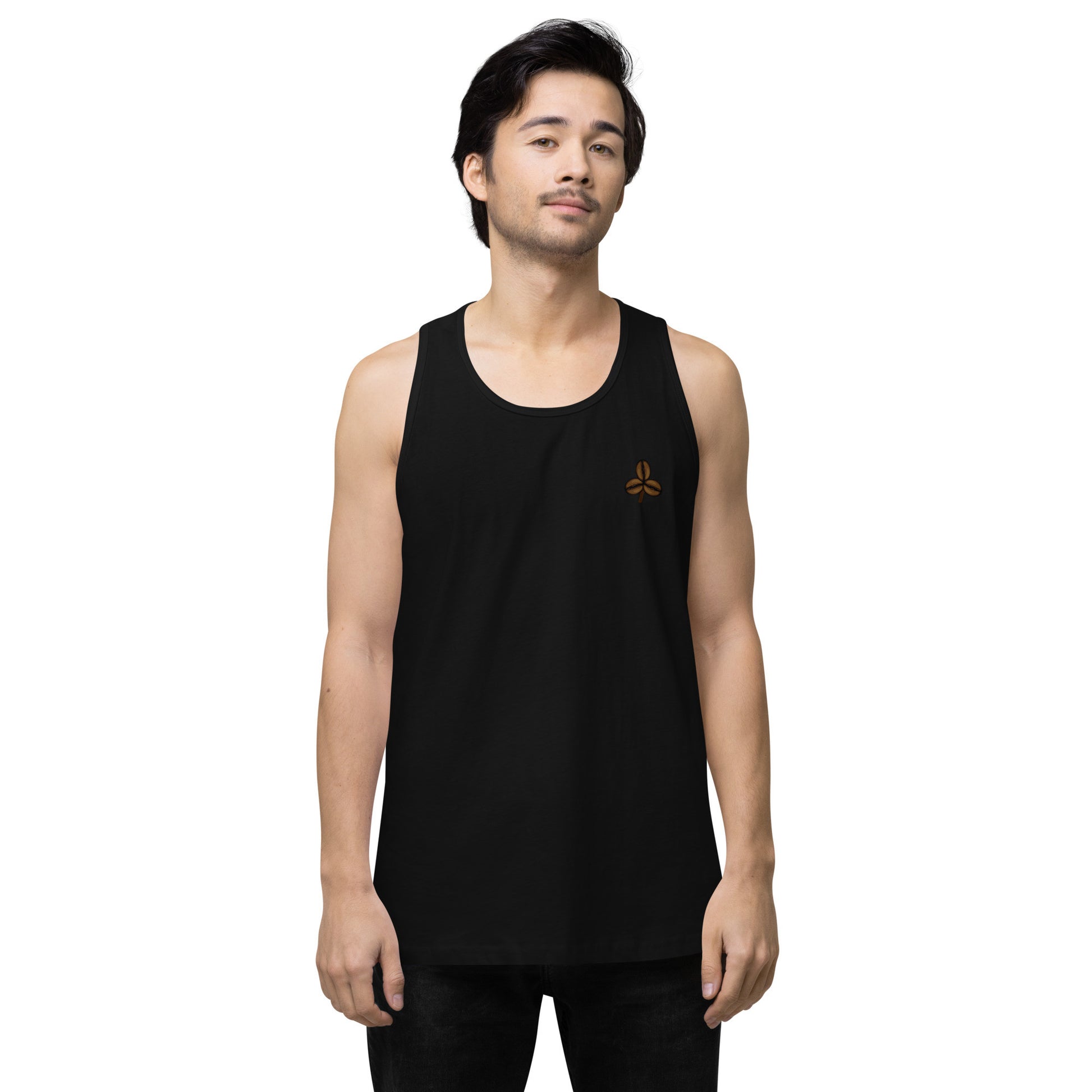 Coffee Clover Men’s Tank Top-1