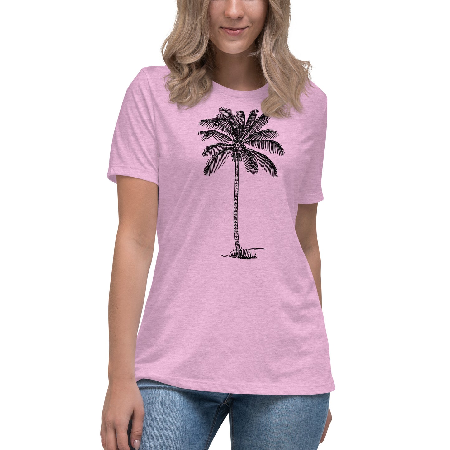 Coco Palm Women's Relaxed T-Shirt-11