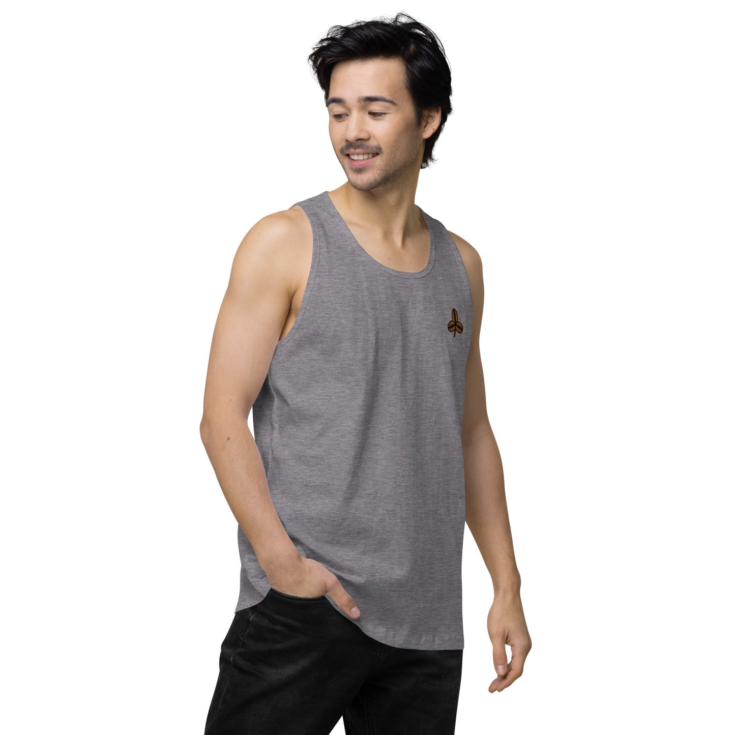 Coffee Clover Men’s Tank Top-22