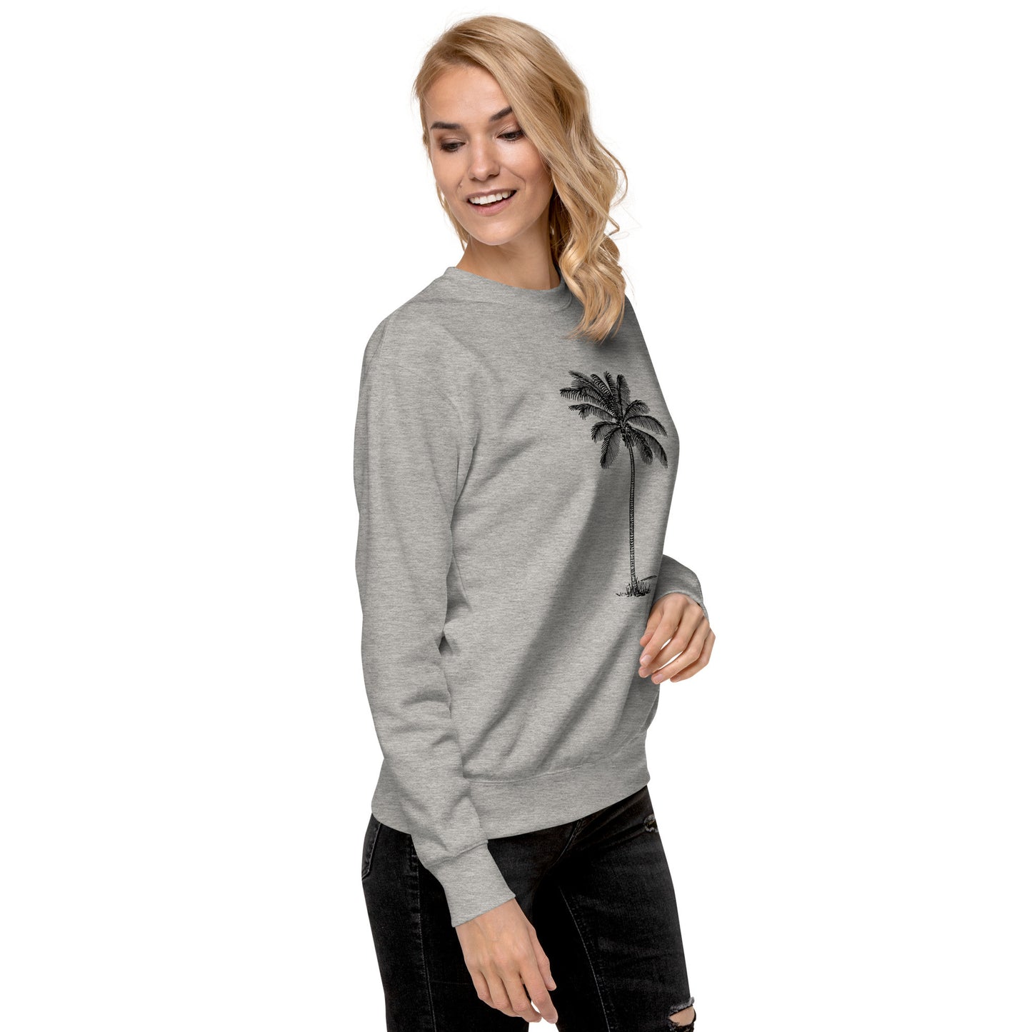 Coco Palm Unisex Premium Sweatshirt-5