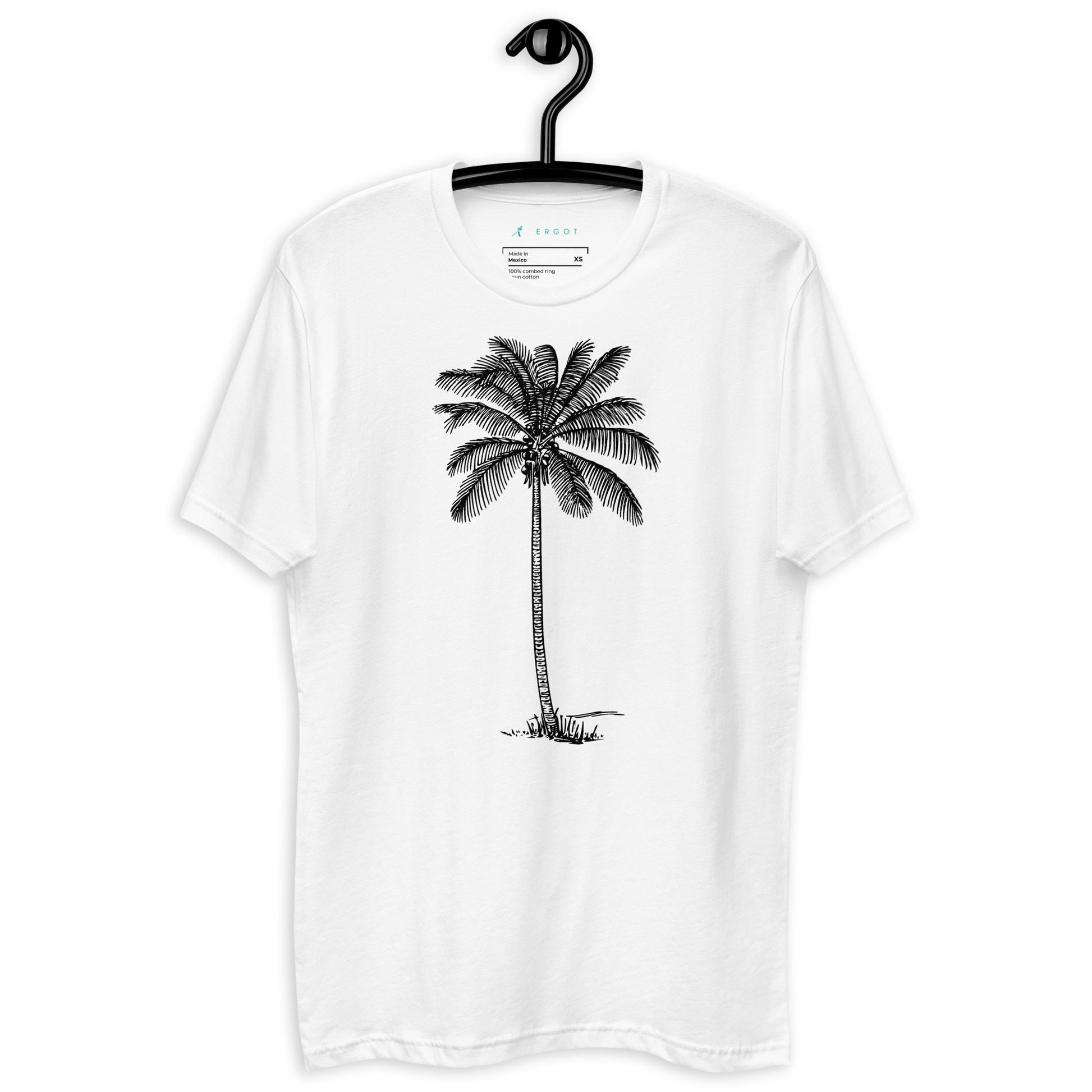 Coco Palm Men's Fitted T-Shirt-3