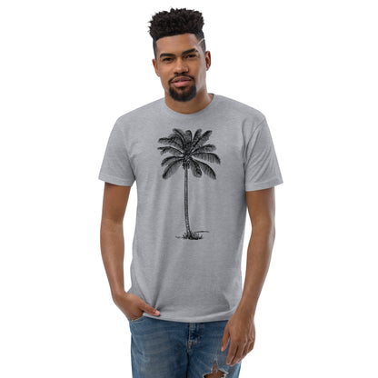 Coco Palm Men's Fitted T-Shirt-5