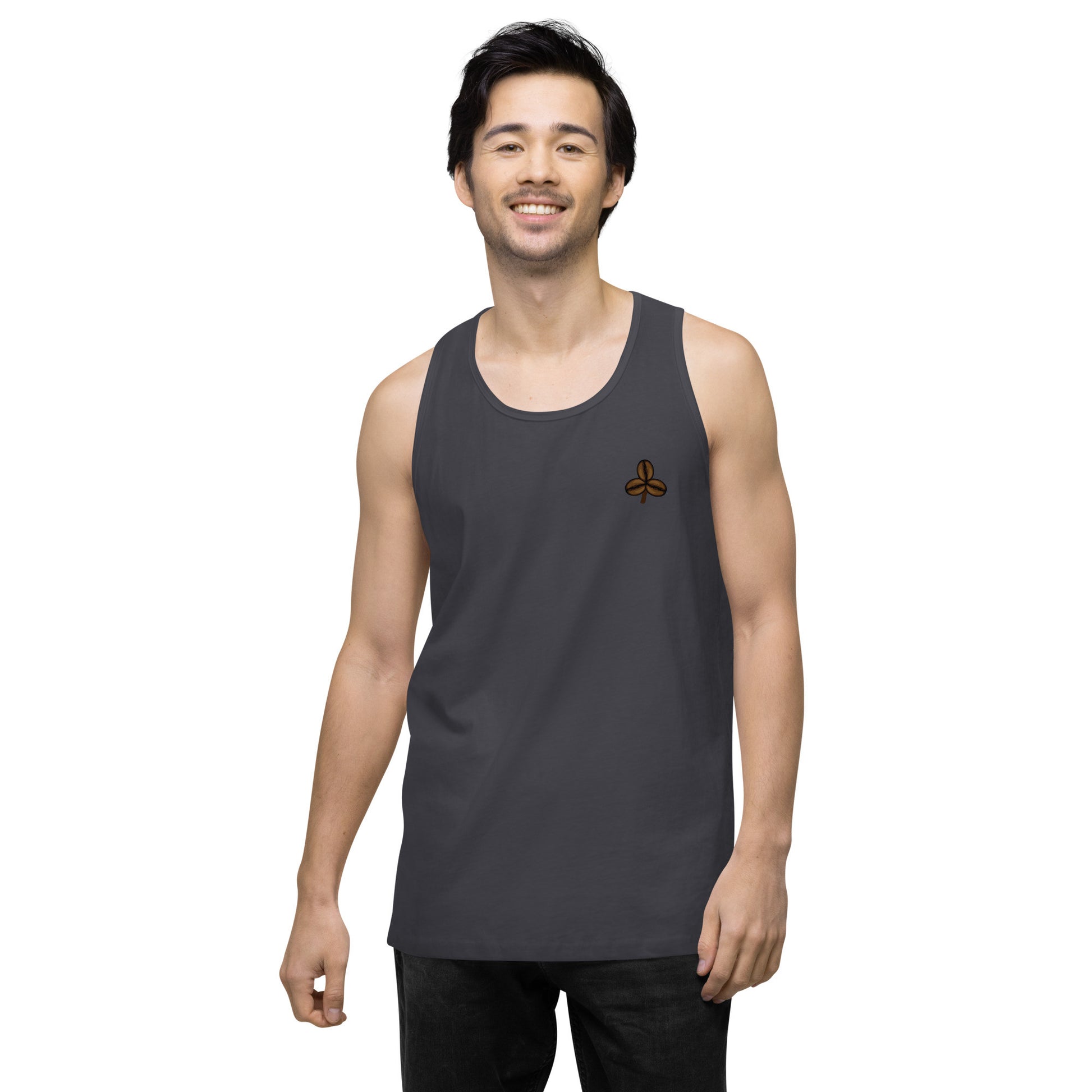 Coffee Clover Men’s Tank Top-13