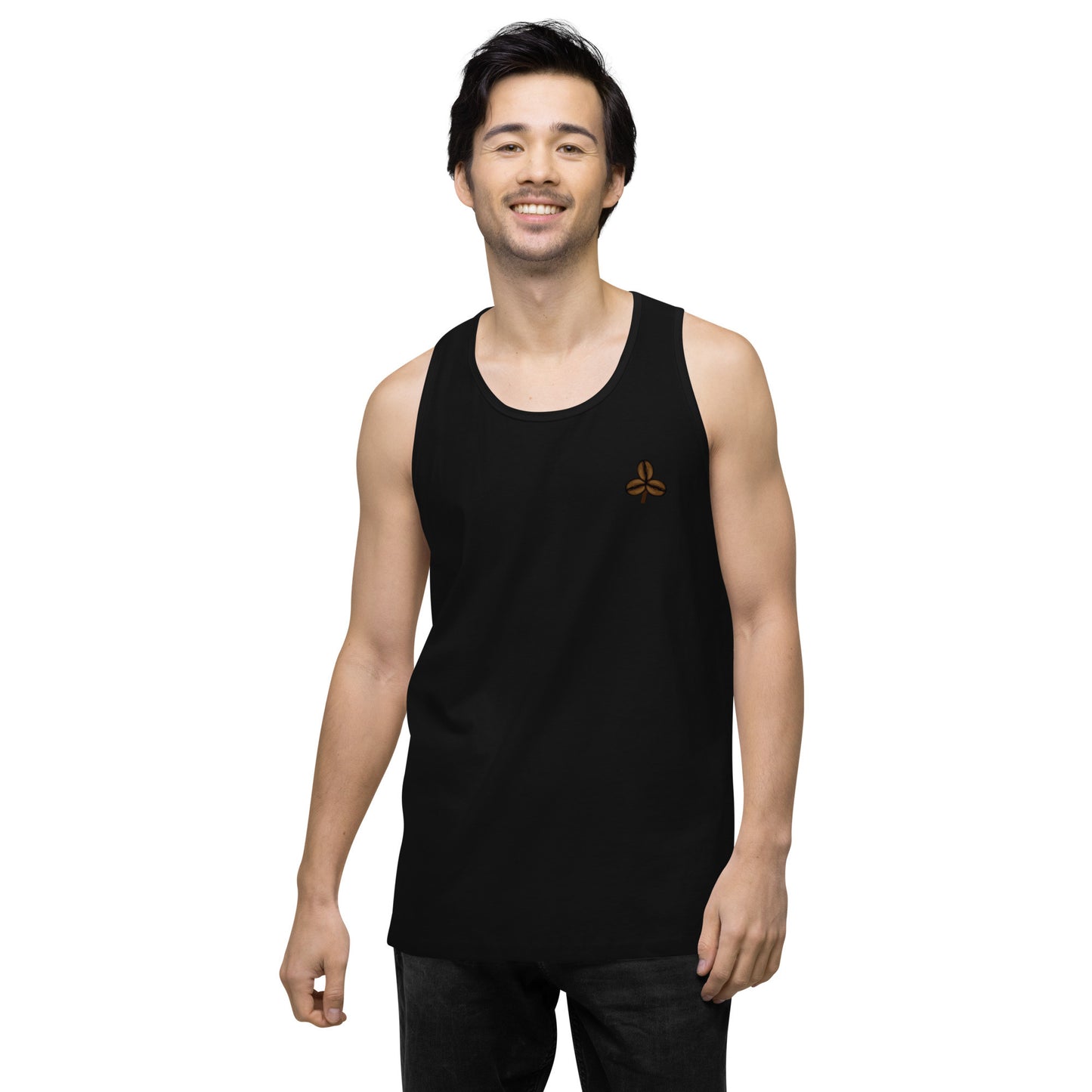 Coffee Clover Men’s Tank Top-2