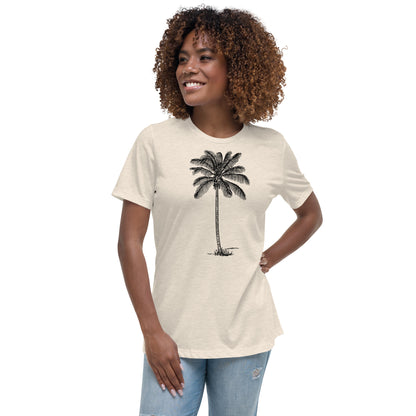 Coco Palm Women's Relaxed T-Shirt-1