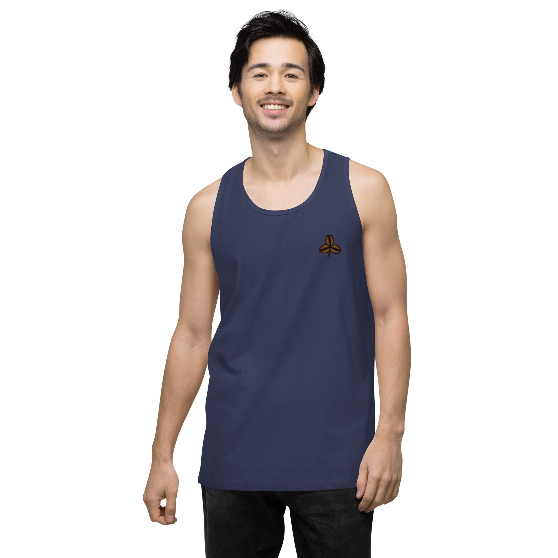 Coffee Clover Men’s Tank Top-9