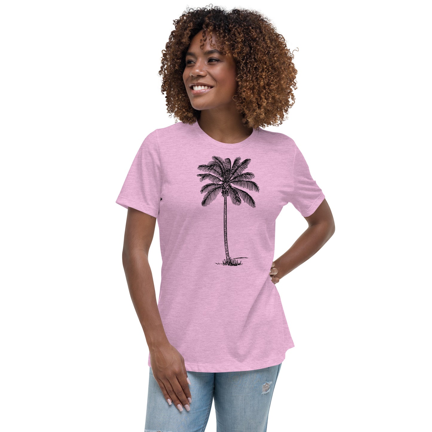 Coco Palm Women's Relaxed T-Shirt-3