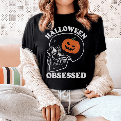 Halloween Obsessed T-Shirt-0